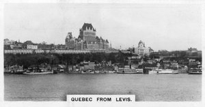 加拿大列维斯（Levis）的魁北克省（c1920s） 作者 不明
