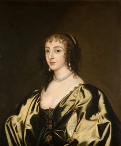 亨丽埃塔-玛丽亚女王，1770年。 作者 不明