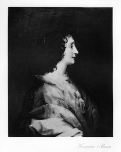 亨利埃塔·玛丽亚皇后（Queen Henrietta Maria），英格兰，苏格兰和爱尔兰皇后妃，1907年 作者 不明