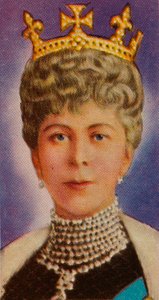 玛丽皇后（乔治五世国王）的配偶，在1911年第一次参加州议会开幕式时，1935年 作者 不明
