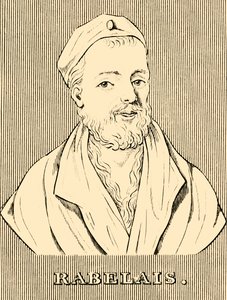 Rabelais，c1483-1553，1830年。 作者 不明