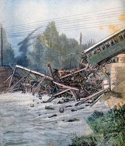 1891年7月14日，瑞士慕尼黑发生铁路事故 作者 不明