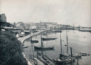 拉姆斯盖特-海港，1895年 作者 不明