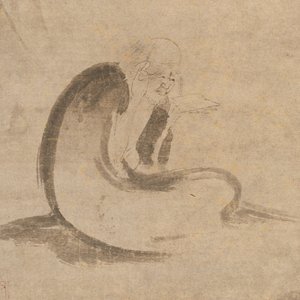月光下的读经，约1332年。 作者 不明