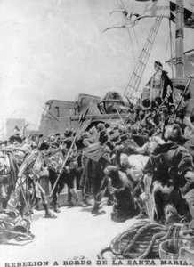 船上的叛乱，十五世纪，1920年代 作者 不明