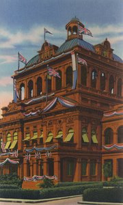 红房子，西班牙港，特立尼达，BWI，c1940年代。 作者 不明