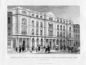 伦敦，Paternoster Row，宗教区社会资料库，十九世纪 作者 不明