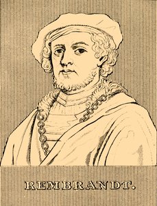 伦勃朗（Rembrandt），1606-1669，1830年。 作者 不明