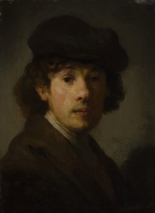 伦勃朗1606-1669年，年轻。 作者 不明