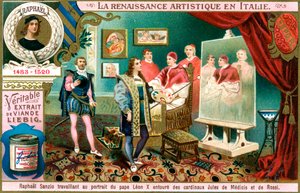 意大利文艺复兴时期的艺术：拉斐尔，c1900年 作者 不明