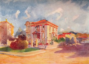前农业部长佩德罗·德·托莱多博士阁下的住所，贝拉马尔大街，1914年 作者 不明