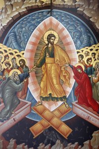 Resurrection icon, Tirana, Albanie 作者 不明