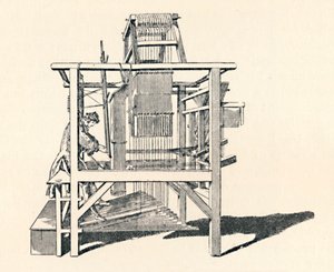 织带匠织布机，1747年，1904年 作者 不明