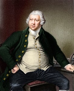 Richard Arkwright 1732-1792，英国实业家和发明家 作者 不明