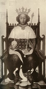 理查二世（Richard II），c1390，1909年 作者 不明