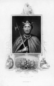 理查德一世（Richard I），英格兰国王，约1850年 作者 不明