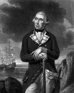 理查德·肯本菲尔特（Richard Kempenfelt）1718-1782年，瑞典裔英国海军军官 作者 不明
