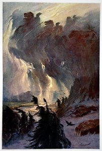 瓦尔基里的骑行》，1906年 作者 不明