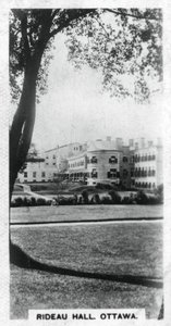 加拿大渥太华里多厅（Rideau Hall），建于1920年代 作者 不明