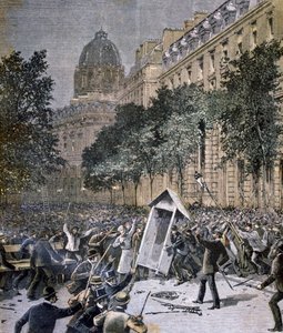 1893年在巴黎暴动 作者 不明