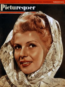 丽塔·海沃斯（Rita Hayworth）1918-1987，美国女演员，1948年 作者 不明