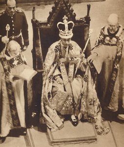 1937年5月12日被抢夺并加冕 作者 不明