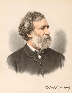 罗伯特-布朗宁，英国诗人和戏剧家，约1880年 作者 不明