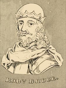 罗伯特·布鲁斯（Robert Bruce），1274-1329，1830年。 作者 不明