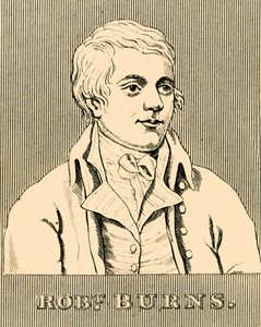 罗伯特·伯恩斯（Robert Burns），1759-1796年，1830年。 作者 不明