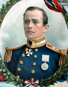 罗伯特·猎鹰·斯科特（Robert Falcon Scott），英国南极探险家，1914年 作者 不明