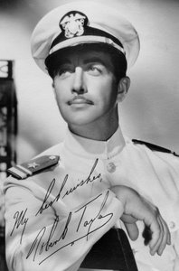 罗伯特·泰勒（Robert Taylor）1911-1969，美国演员，1940年代 作者 不明