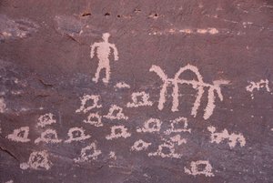 Rock paintings at Inchalt, GHAT, LIBYE 作者 不明