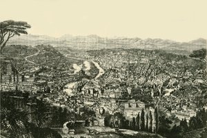 1890年，罗马。 作者 不明