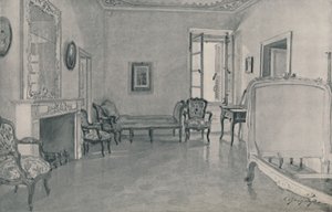 拿破仑出生的房间，1896年 作者 不明