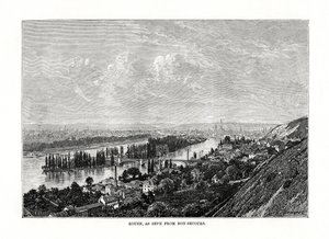鲁昂，法国诺曼底，1879年 作者 不明