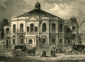 罗兰山教堂（Rowland Hills Chapel），1814年，c1878年。 作者 不明