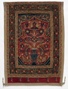 皇家圆形帐篷（Melhammad Shah）用B面板（1834-1848年）制成。 作者 不明