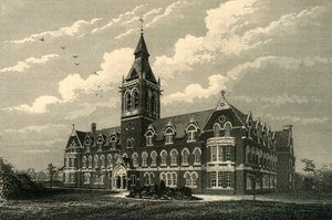 皇家维多利亚爱国女孩庇护所，c1878。 作者 不明