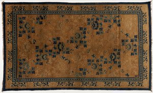 地毯，清代，1662-1722年。 作者 不明