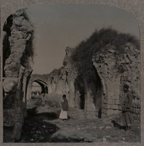 十字军教堂废墟，拉姆莱，1900年 作者 不明
