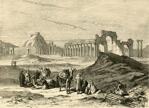 巴尔米拉遗址，1890年。 作者 不明
