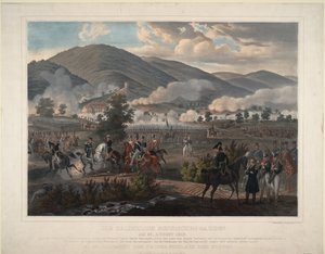 1813年8月29日，约1813年，俄国救生员团在库尔姆战役中 作者 不明