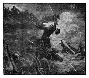 19888年，俄国人在西里斯特里亚击退，1888年 作者 不明