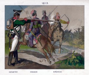 1813年19世纪的俄国士兵 作者 不明