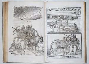俄罗斯勇士。齐格蒙·冯·赫伯斯坦（Siegmund von Herberstein）穿越俄罗斯，始于：Rerum Moscoviticarum commentarii ..，1571 作者 不明