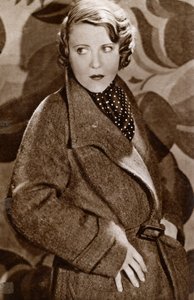露丝·查特顿（Ruth Chatterton），美国女演员，1933年 作者 不明