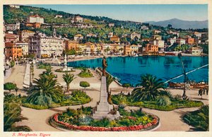 S.Margherita Ligure，摄于1900年。 作者 不明