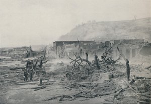 喷发之后的皮埃尔（S. Pierre），1916年 作者 不明