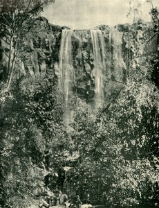 水手溪瀑布（Daysford），1901年。 作者 不明
