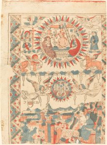 1480-1490年，圣文德抵达里昂并在那里传教。 作者 不明